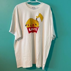 NWOT Levi’s x Pokemon Pikachu Tee